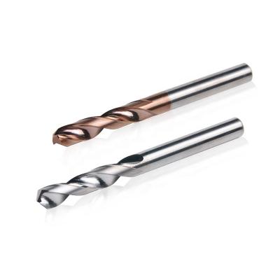 China HRA 91~93.5 Coated Tungsten Steel Carbide Drilling Tools CNC Carbide 5XD Twist for sale