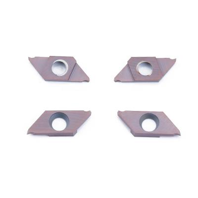 China TKF12 Small Diameter Carbide Cut Off Inserts Carbide Insert Parting Tools for sale