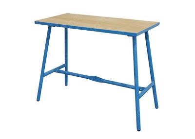 China DIY Mobile Collapsible Foldable Work Table , Garage Shop Bench 25mm Thick Plywood for sale