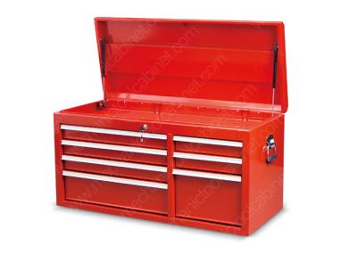 China PreCut Drawer Liners Mobile Tool Storage , Red Tool Box Top Cabinet 1045*450*526 Mm for sale