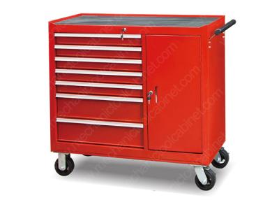 China Large Stainless Steel 42 Inch Tool Cabinet Rear Locking Mechanism Hanging for sale
