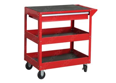 China Easy Assemble 1 Drawer Rolling Mechanics Tool Cart Knock Down Construction for sale