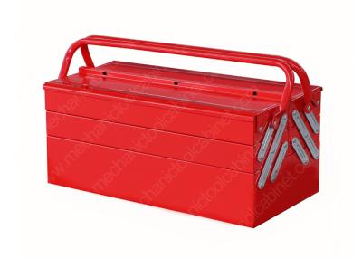 China Customized Color Cantilever Tool Box Small Portable Double Layer Steel With Handle for sale