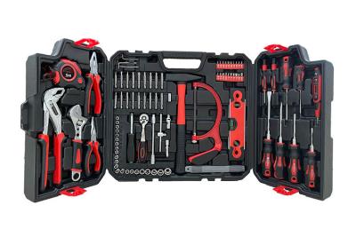 China Multifunctional 96Pcs CR-V Motorcycle Multi Piece Toolbox Mechanic Set for sale