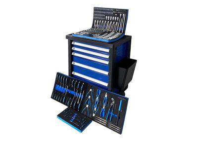 China Cart  Galvanized 770mm 225pcs Tool Cabinet With Tools Modular Construction for sale