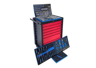 China Adjustable  225 Pcs 7 Drawer 27 Inch Tool Chest Cabinet for sale