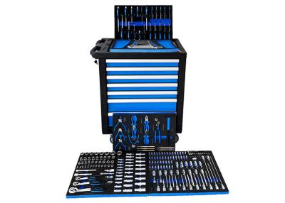 China EVA  Cushion Cold Steel Ball Bearing 7 Drawer Rolling Tool Cabinet for sale