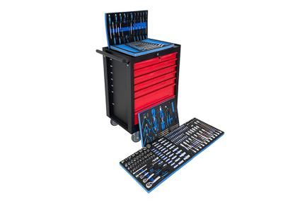 China SPCC  Steel Structure Trolley Tool Cabinet With Tools For Garage for sale