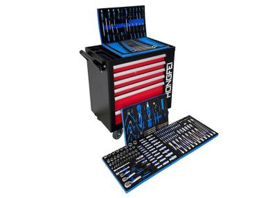 China Cold Steel Socket Wrench Tool Cabinet With Tools 7 Drawer for sale