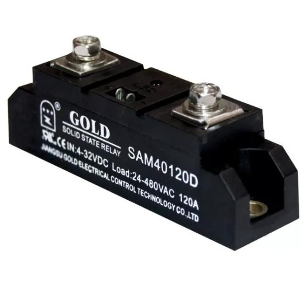 Quality Genuine Jiangsu Gute GOLD single-phase 120A industrial-grade solid-state relay for sale