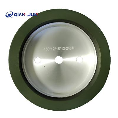 China Disco de polimento de vidro personalizado Roda de moagem de resina de diamante Roda de copos de moagem de resina de vidro à venda
