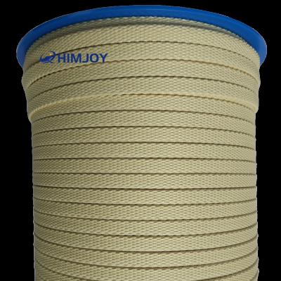 China FACTORY PRICE KEVLAR YARN ARAMID TAPE SQUARE ROPES 5.5*5.5MM HIGH TEMPERATURE STRONG RESISTANCE for sale