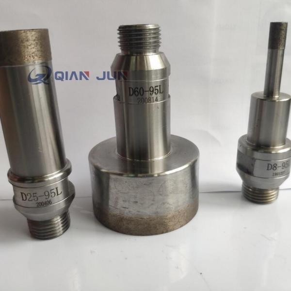 Quality Sintered Drilling Tool Diamond Core Drill Bits 60 mm Thread Shank Diamond Core for sale