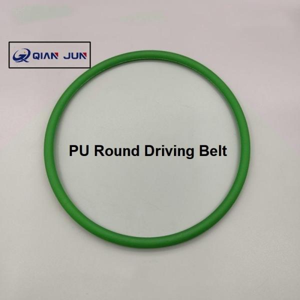 Quality O Shape Round PU Belts Rough surface used on ceramic rollers of glass tempering for sale