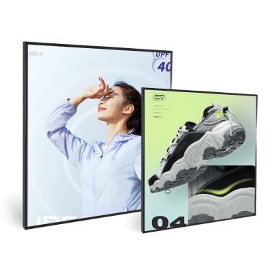 Chine 52Moniteur LCD carré de 0,3 pouces Panneau d'écran mural monté pour la publicité intérieure à vendre
