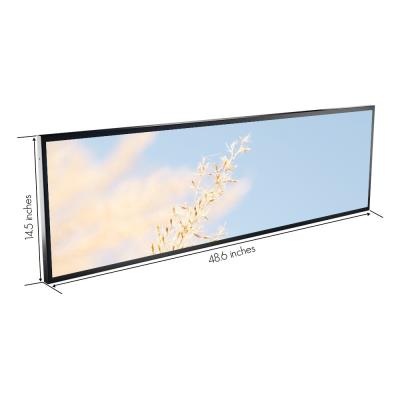 Китай 5120x1440 Растянутая панель LCD Монитор Экран Рекламный дисплей супермаркета продается