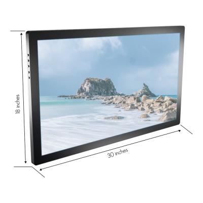 China 32 Inch Indoor Split Screen Black Android TFT Advertising Equipment for Retail Store for sale