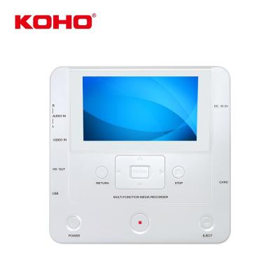 China Plastic DVD Media Recorder Multimedia LCD IPS Panel Android 6.1 for sale
