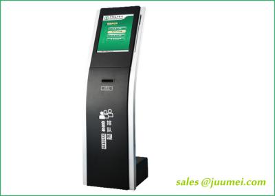 China 17 inch touch screen Queue Management System Ticket Kiosk Juumei QK002 for sale