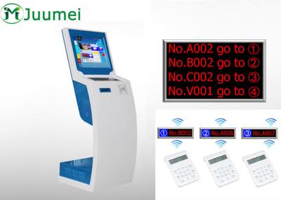 China Smart Queue Management Ticket Dispenser Easy Operation With Voice for sale