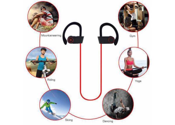 Quality Amazon U8 Wireless Bluetooth Sport Headphones 4.1 Handsfree With Mic Ear Hook for sale