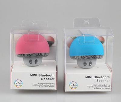 China Hands Free Mushroom Wireless Speaker , Mini Bluetooth Mushroom Speaker for sale