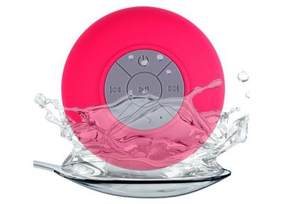 China Colorful Waterproof Wireless Bluetooth Speakers , Mini Bluetooth Shower Speaker for sale