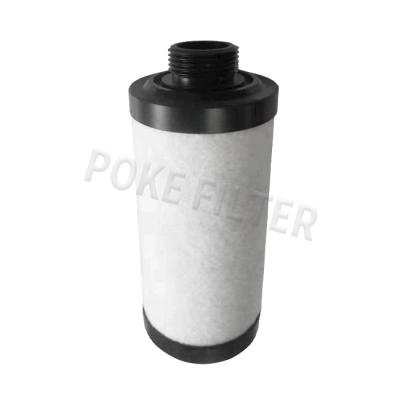 China PL00005 Glassfiber Exhaust Vacuum Pump Filter Cartridge Element For Food Factory for sale