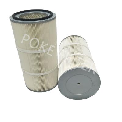 China Polyester Fiber Dust Filter Cartridge 3266 Dust Collector Air Filter Cartridge for sale