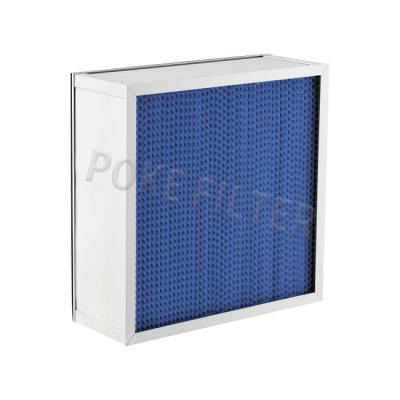 China Stainless Steel Pharmaceutical Industrial HEPA Filter H13 H14 for sale