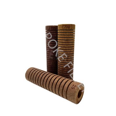 China Pleated Cellulose Resin Bonded Filters Cartridge 25 Micron for sale