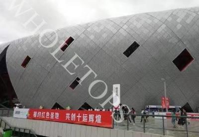 Chine panneau en aluminium de nid d'abeilles de l'épaisseur 5005 de 14mm pour le stade à vendre