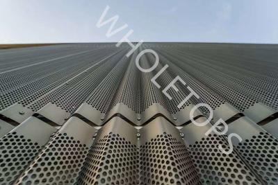China 3.0mm 3d Laser Cut Aluminum Panel Exterior Decorative Perforated Metal Cladding Screen Sheet à venda