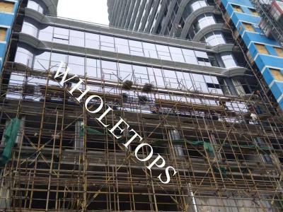 China hojas exteriores del revestimiento de la pared del metal de la anchura 7.0M M de 600mm-1400m m para los edificios en venta