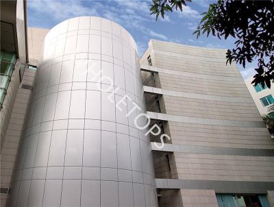China 2.0mm-6.0mm 5005 Alloy Solid Aluminum Panel ISO Building Facade Panels for sale