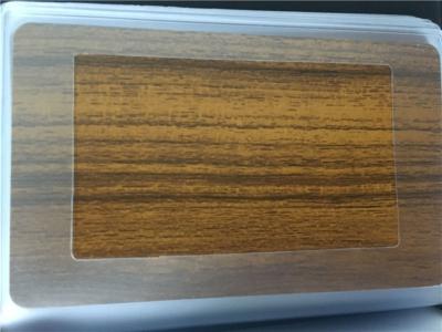 China UV Resistance 7.0mm Aluminum Wood Panels / ISO14001 Aluminum Interior Panels for sale