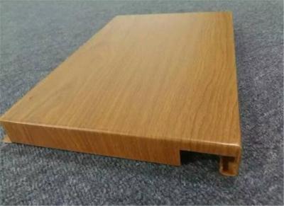 China Corrosion Resistance 4.5mm Aluminium Wood Panel Length 600mm-4500mm for sale
