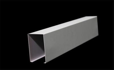 China Customized 20mm- 300mm Height Square Aluminum Tube PVDF Coated for sale