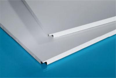 China SGS 600x1200mm Aluminum Ceiling Panel Right Edge Concealed Square Plate for sale