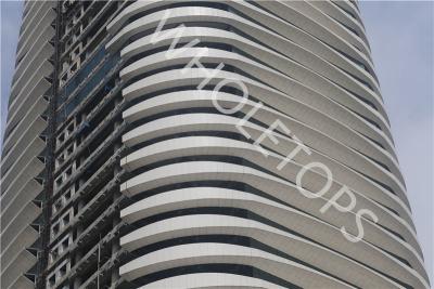 Cina PVDF ha ricoperto la parete che di 3.5MM il pannello di rivestimento di alluminio ISO14001 ha personalizzato il colore in vendita