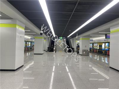 Cina strati di alluminio pre rivestiti di lunghezza 2.0mm di 150~6000mm per la stazione della metropolitana in vendita
