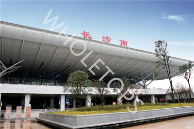 China ISO14001 certificó 5.0m m que la techumbre de aluminio del metal cubre llanura estupenda en venta