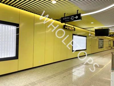 China Impact Resistance Ceramic Coated Aluminum Panel For Subway Project for sale