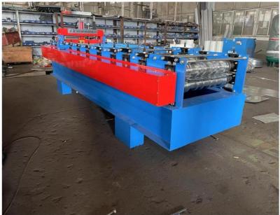 China 4kW Plate Press Machine 10-15m/Min Forming Speed PLC Microcomputer Control System for sale