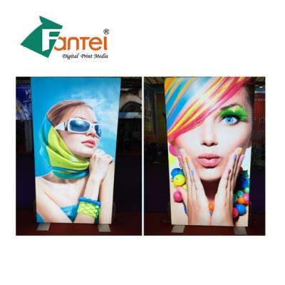 China FENGTAI Warp Knit Pull Up Display Banners Windproof Customized for sale