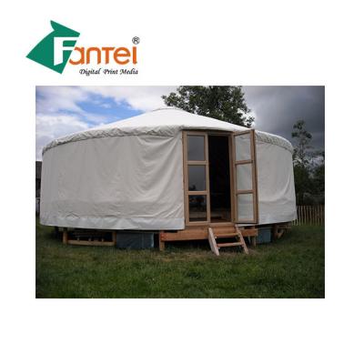 China Flame Resistardant Water Resistant Fabric PVC ISO For Tent Cover for sale