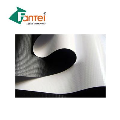 China White 100m 700gsm PVC Blockout Banner Wide Format Printing UV ink for sale