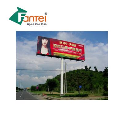 China Eco Solvent PVC Flex Banner 410gsm 300DX500D Digital Printing Material for sale