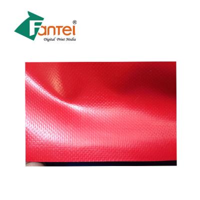 China 440gsm PVC Tent Tarpaulin Woven , Anti Mildew Car Wash Mat Semi Matte for sale