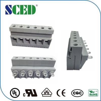 China Panel Mount Wiring Terminal Block Feed Through Connector 600V 50A for sale